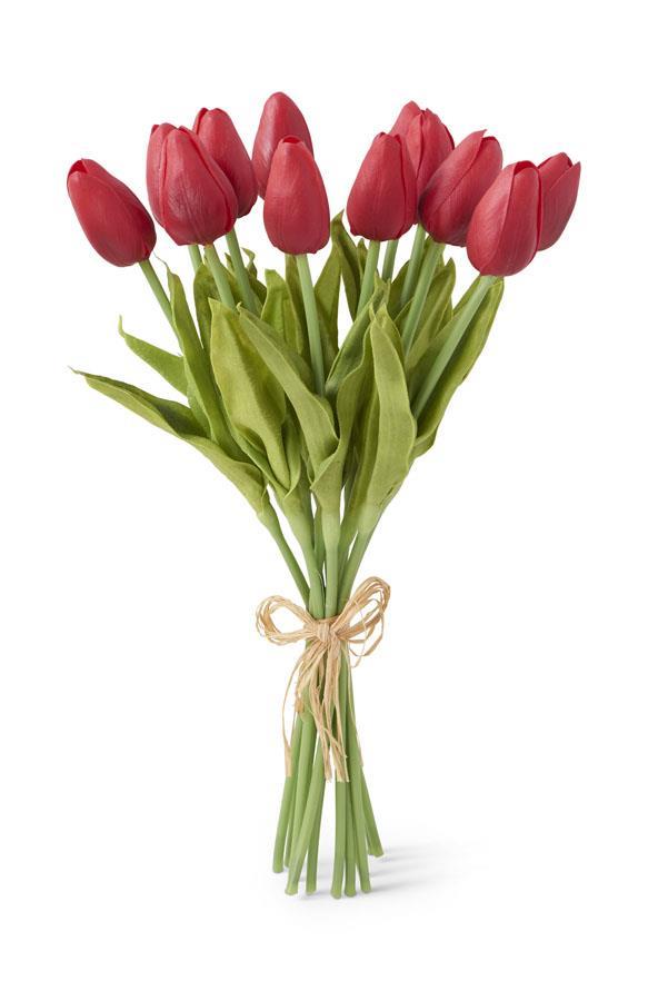 REAL TOUCH MINI TULIP BUNDLE (12 STEMS)