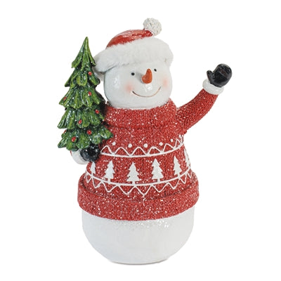Snowman w/Tree