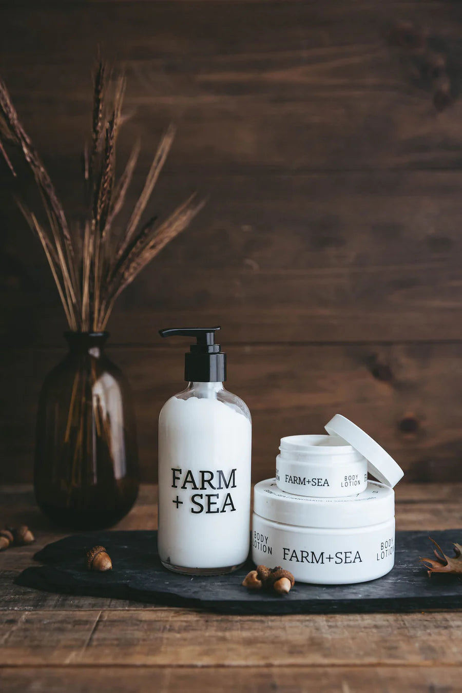 Farm + Sea Sandal Wood & Eucalyptus 2oz