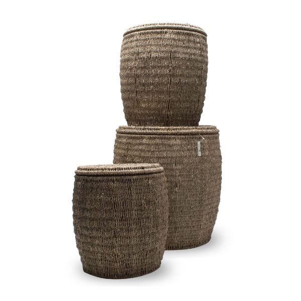 SEAGRASS STORAGE OTTOMANS