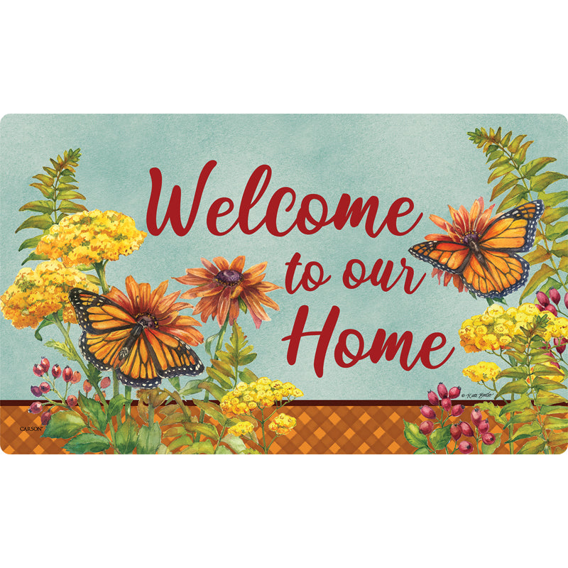 Autumn Monarchs Mat