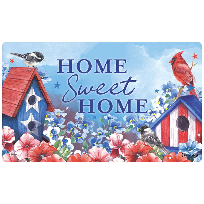 MAT-PATRIOTIC BIRDHOUSES