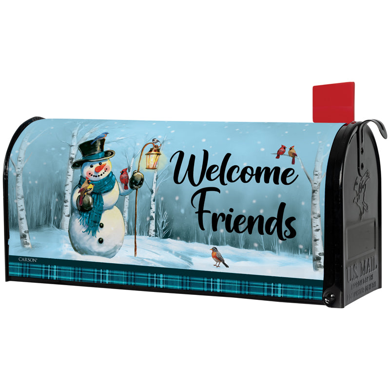Mailbox Cover - Snoawman