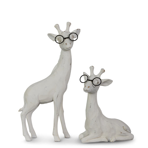 10.25" GIRAFFE WITH GLASSES