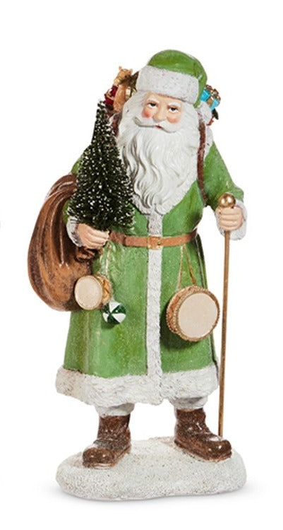 11.5 Victorian Santa with Tree