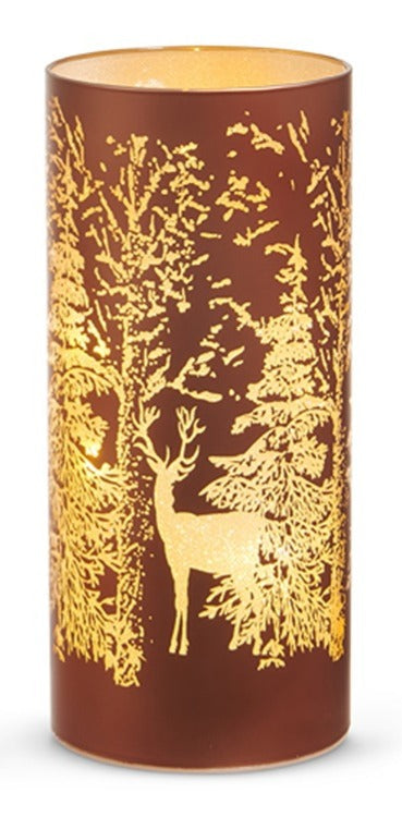 Lighted Forest Trees Lanterns