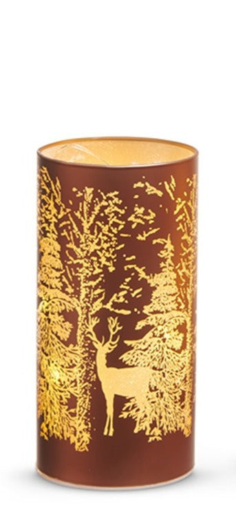 Lighted Forest Trees Lanterns