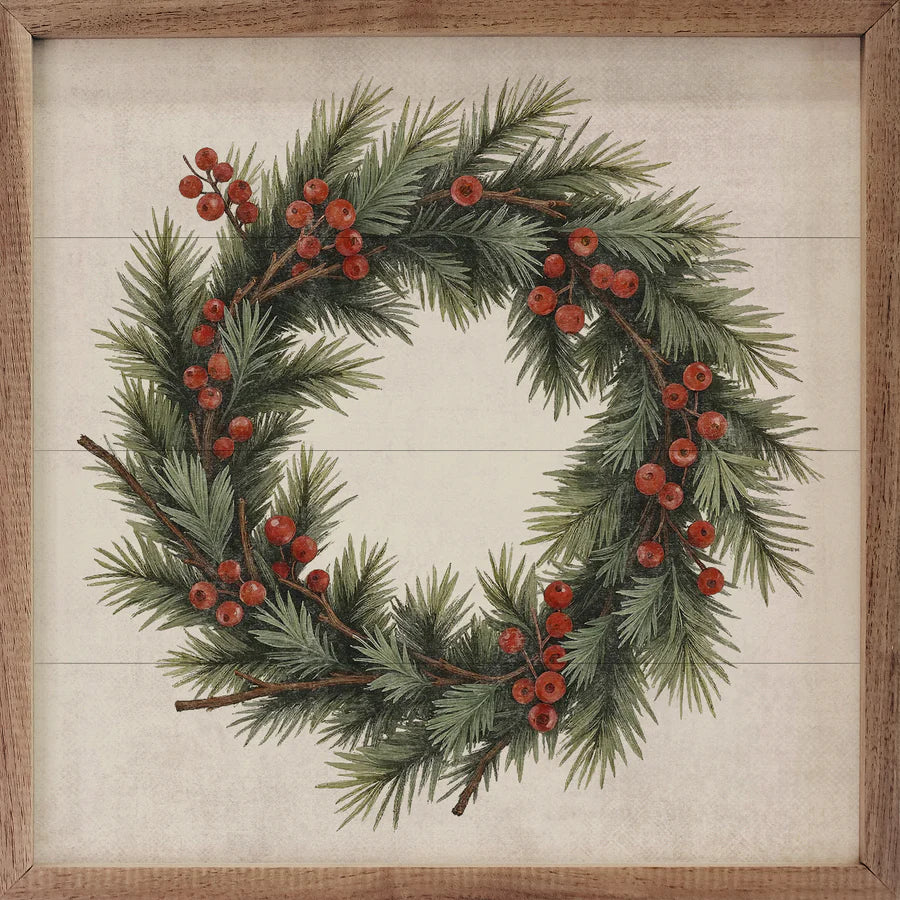 Berry Pine Wreath