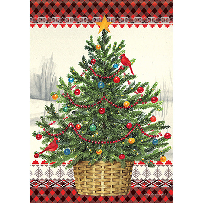 Garden Flag - Woodland Tree