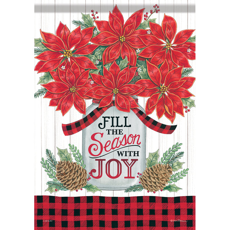 Garden Flag - Fill the Season With Joy