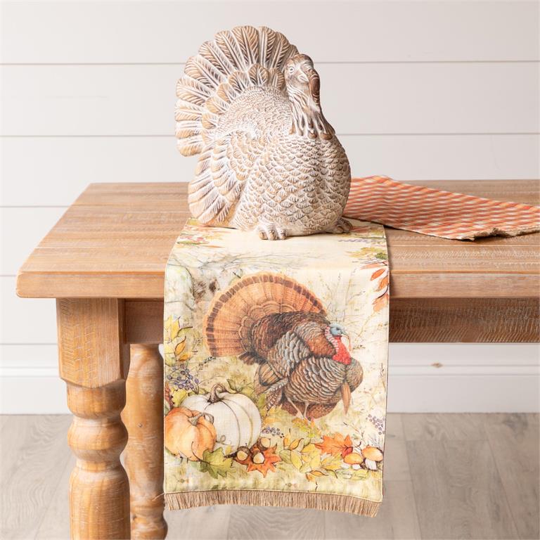 Table Runner - Turkey and Pumpkin