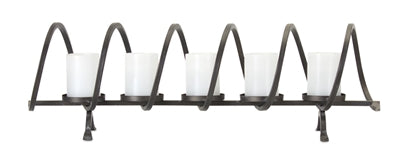 CANDLE HOLDER 31"W X 9.75"H IRON