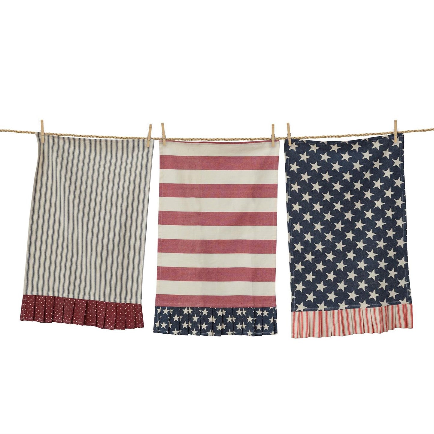 Tea Towels - American Flag (Set of 3)