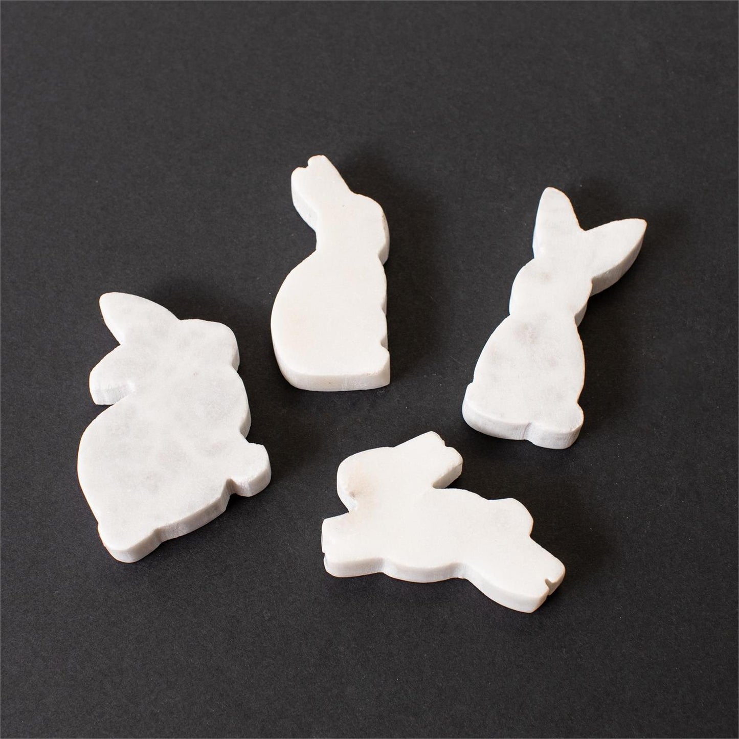 Bunny Shaped Marble Figurines