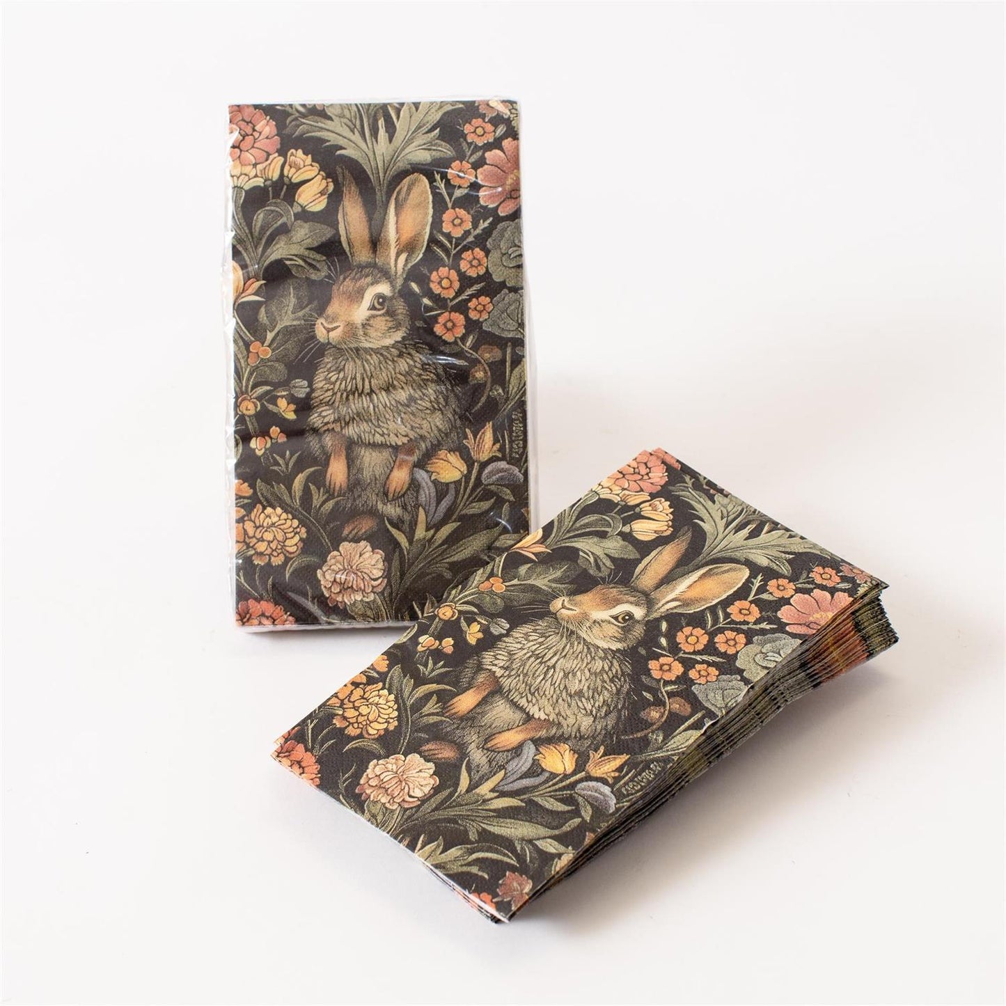 Paper Guest Towels - Woodland Rabbit - 15 Ct