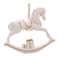 Golden Trot Holiday Ornament