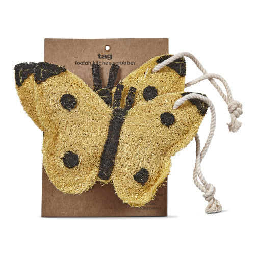 BUTTERFLY LOOFAH SCRUBBER