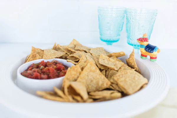 Chip and Dip Set - Nora Fleming Pinstripes