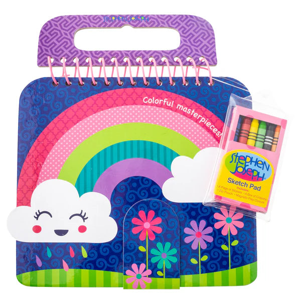 SHAPED SKETCH PAD RAINBOW