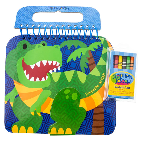 SHAPED SKETCH PAD DINO