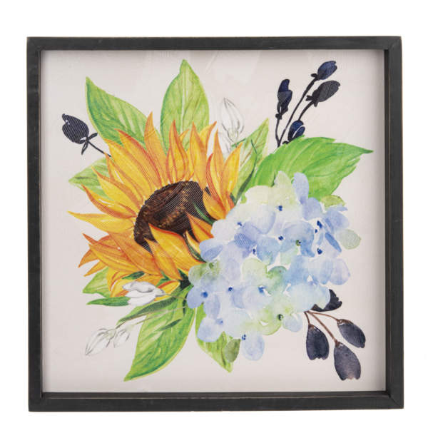 Texture Sunflower Wall Decor