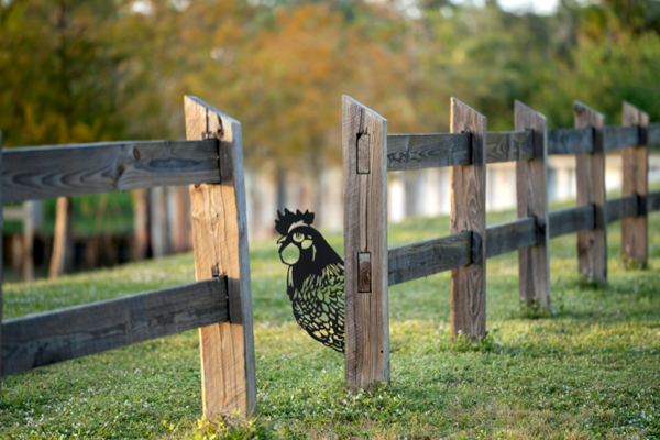Laser Cut Peeking Farm Animal Decor