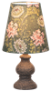 Green Floral Accent Lamp 40W Max
