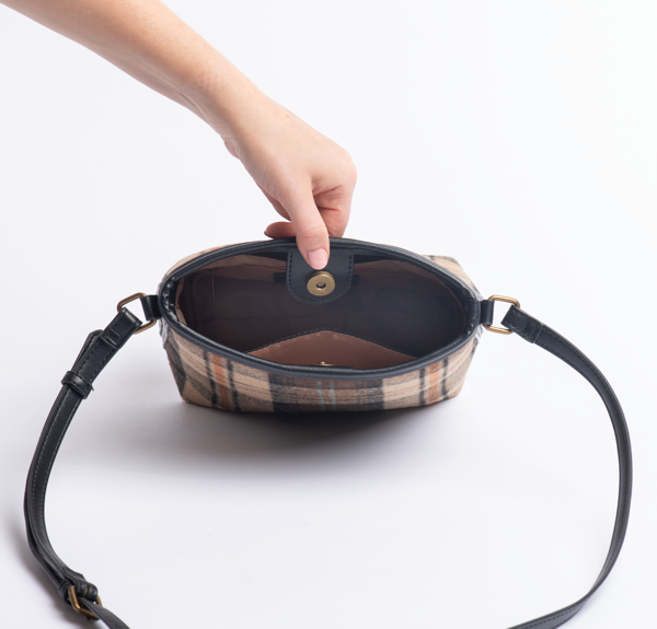 Plaid Crossbody Bag