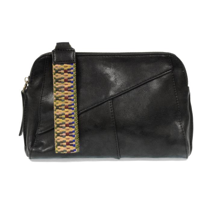 CROSSBODY WITH WOVEN WRIST STRAP