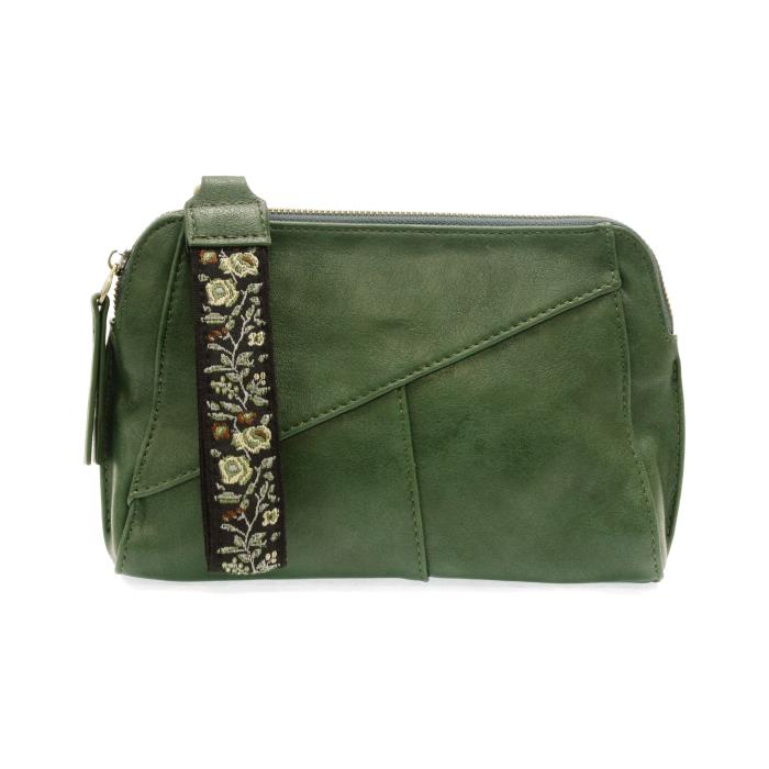 CROSSBODY WITH WOVEN WRIST STRAP