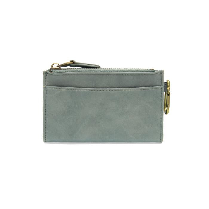 BOBBIE BIFOLD WALLET WITH CARABINER