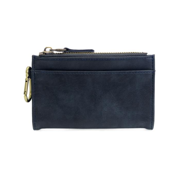 BOBBIE BIFOLD WALLET WITH CARABINER