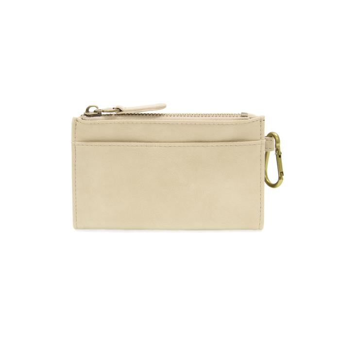 BOBBIE BIFOLD WALLET WITH CARABINER