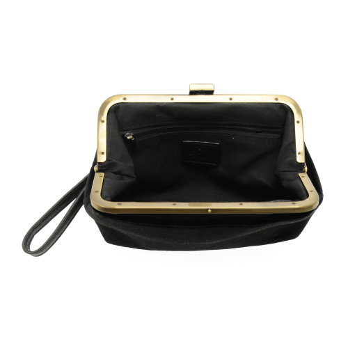 Joy Susan - Velvet Vivie Frame Lock Convertible Crossbody/Wristlet