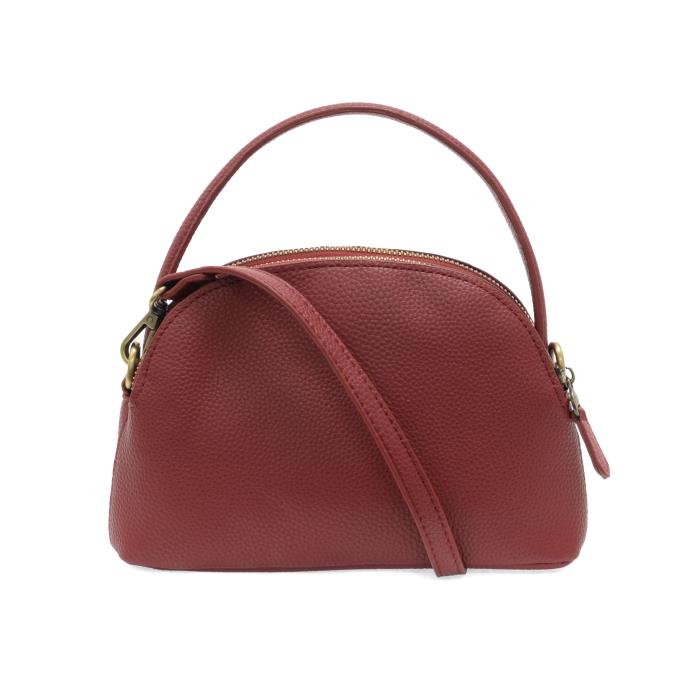 Larissa Double Zip Dome Crossbody