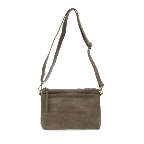 Joy Susan - Oakley Whipstitch Topzip Wristlet/Crossbody