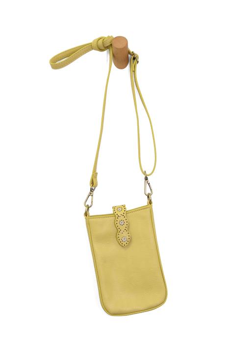 Lazer Cut Daisy Phone Crossbody