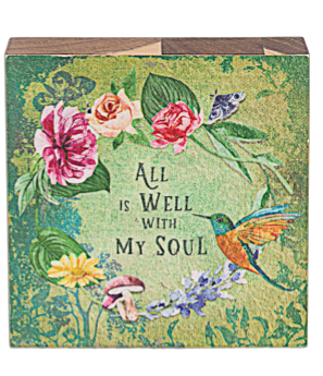 Wild Iris Block Figurines