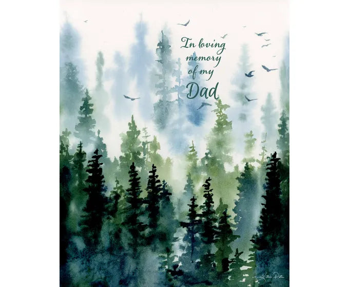 n Memory of Dad 20" Art Pole