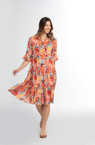 Floral Midi Dress