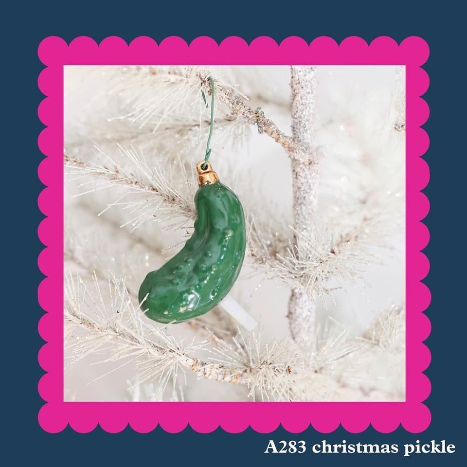 Christmas Pickle - Nora Fleming Mini