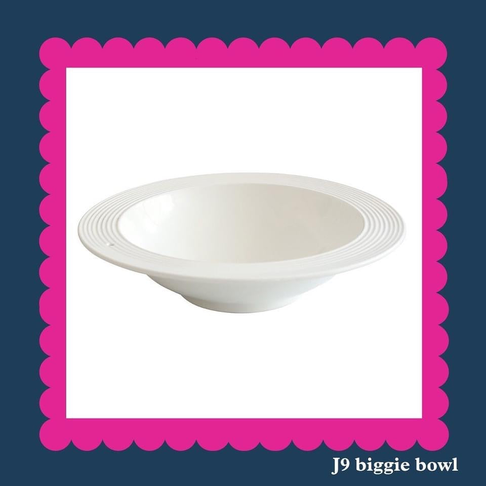 Biggie Bowl - Nora Fleming Pinstripes