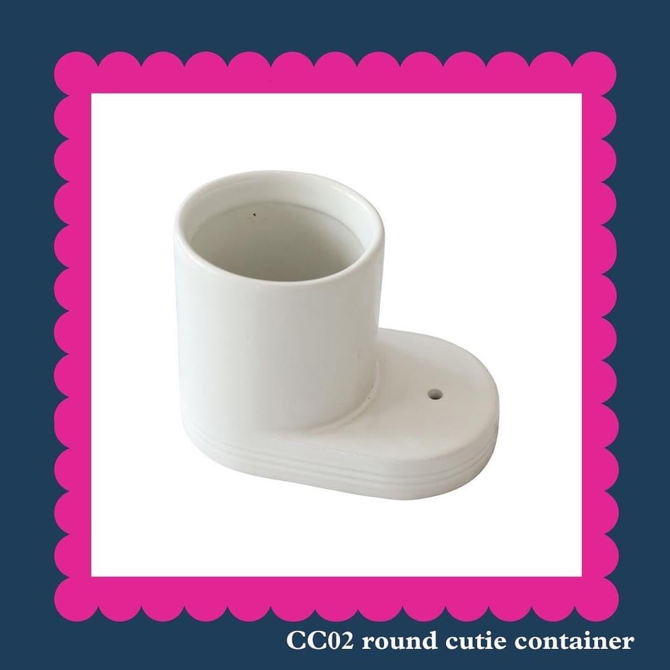 Cutie Container - Nora Fleming Pinstripes