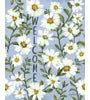 Periwinkle Daisies 20" Art Pole