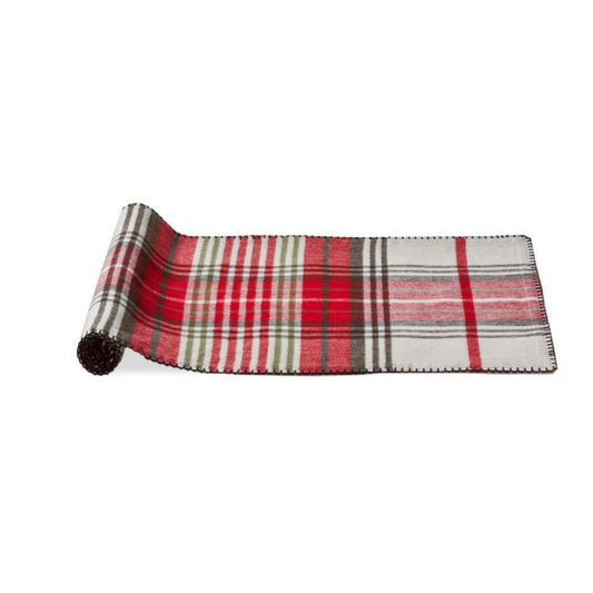 sno plaid runner - multi