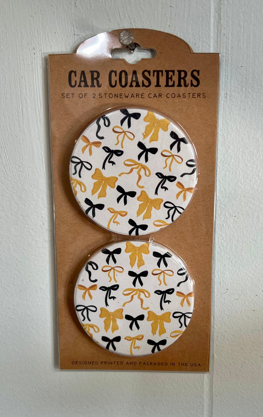Car Coaster - Bows