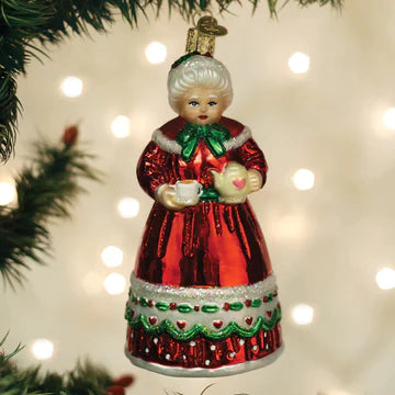 Mrs Claus Ornament