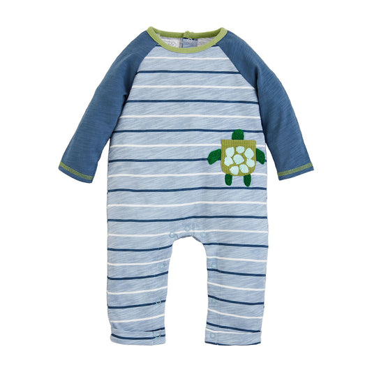 Stripe Turtle One-Piece