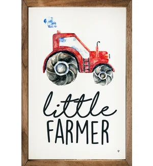 Little Farmer Red Tractor White