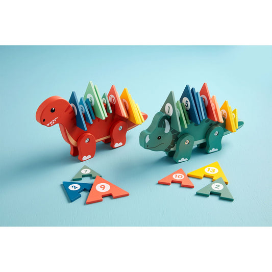 Orange Learn To Count Dino Puzzle